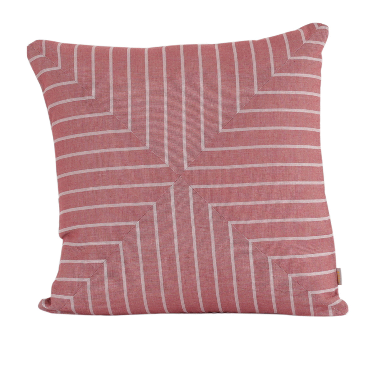 Adore Made With Egyptian Cotton Check And Stripes Cushion Cover