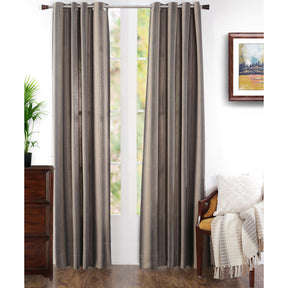 Beatitude Stripe Jacquard Curtain Set