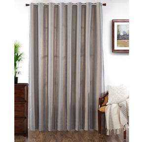 Beatitude Stripe Jacquard Curtain Set