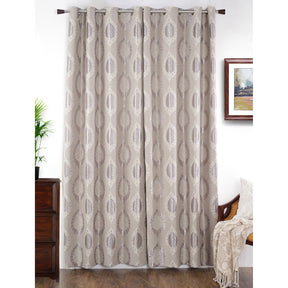 Ecstasy Jacquard Curtain Set