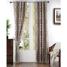 Fervor Jacquard Curtain Set