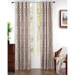 Fervor Jacquard Curtain Set