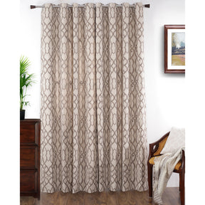 Fervor Jacquard Curtain Set