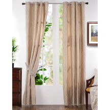 Paradise Damask Jacquard Curtain Set