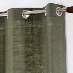 Tussah Silk Curtain Set