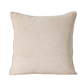 Grandeur VintFlow Handwork Hand Embridery 100% Cotton Neutral Cushion Cover