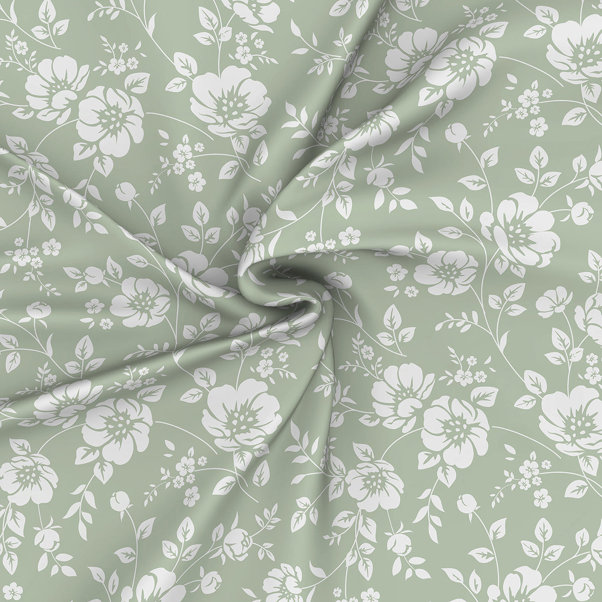 Ardour Cicely Printed Bed Sheet With Pillow Case