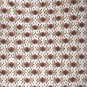 Florescence Arlen Printed 100% Cotton Red Bed Sheet