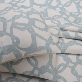 Art Nouveau Harriett Printed 100% Cotton Green Soft Bed Sheet