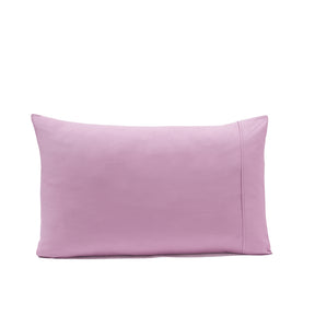 Eden Solid 100% Cotton Purple 2PC Pillow Case Set