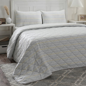 Optimist Bloom Atlair 110 GSM Summer AC Quilt/Quilted Bed Cover/Comforter