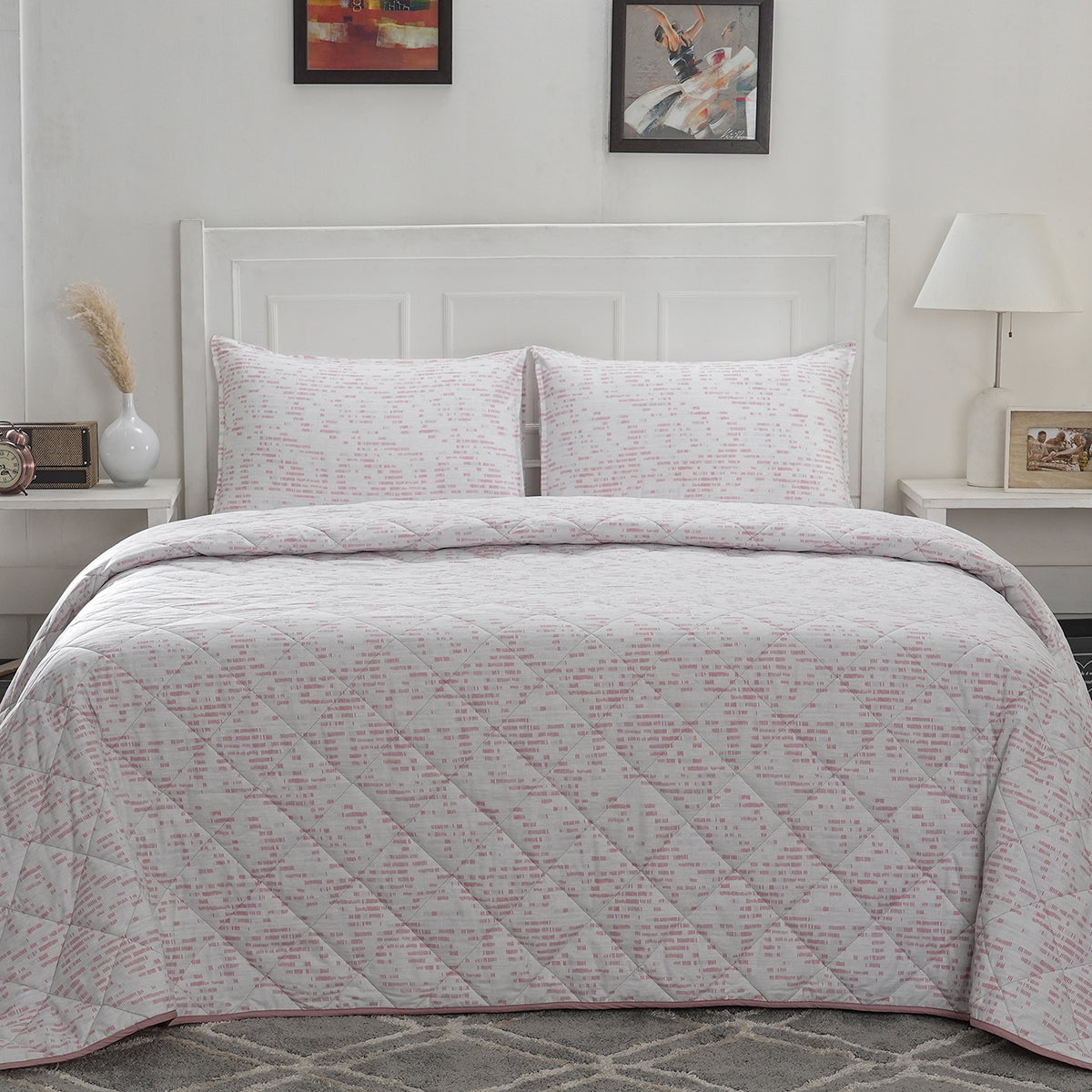 Optimist Bloom Canopus 110 GSM Summer AC Quilt/Quilted Bed Cover/Comforter