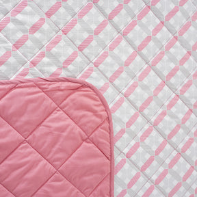 Optimist Bloom Esther 4PC Quilt/Quilted Bed Cover Set