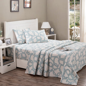 Royal Botanic Harriett 200TC Cotton 6PC Bed Bath Set