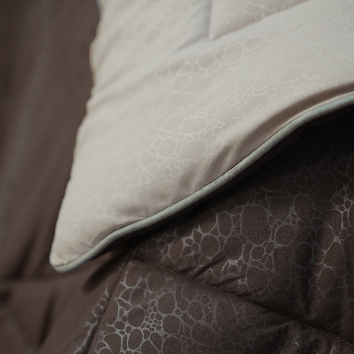 Hermosa Glister Pebble Reversible Quilt