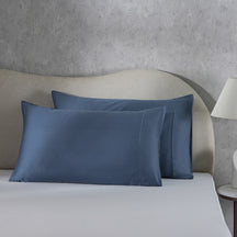 Melina Plain 100% Cotton Extra Soft & Luxurious Pillow Case Set Of 2