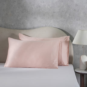 Melina Plain 100% Cotton Extra Soft & Luxurious Pillow Case Set Of 2