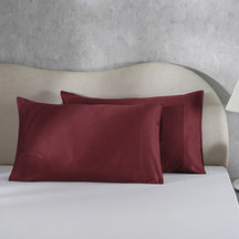 Melina Plain 100% Cotton Extra Soft & Luxurious Pillow Case Set Of 2