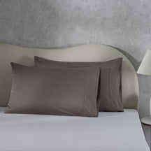 Melina Plain 100% Cotton Extra Soft & Luxurious Pillow Case Set Of 2