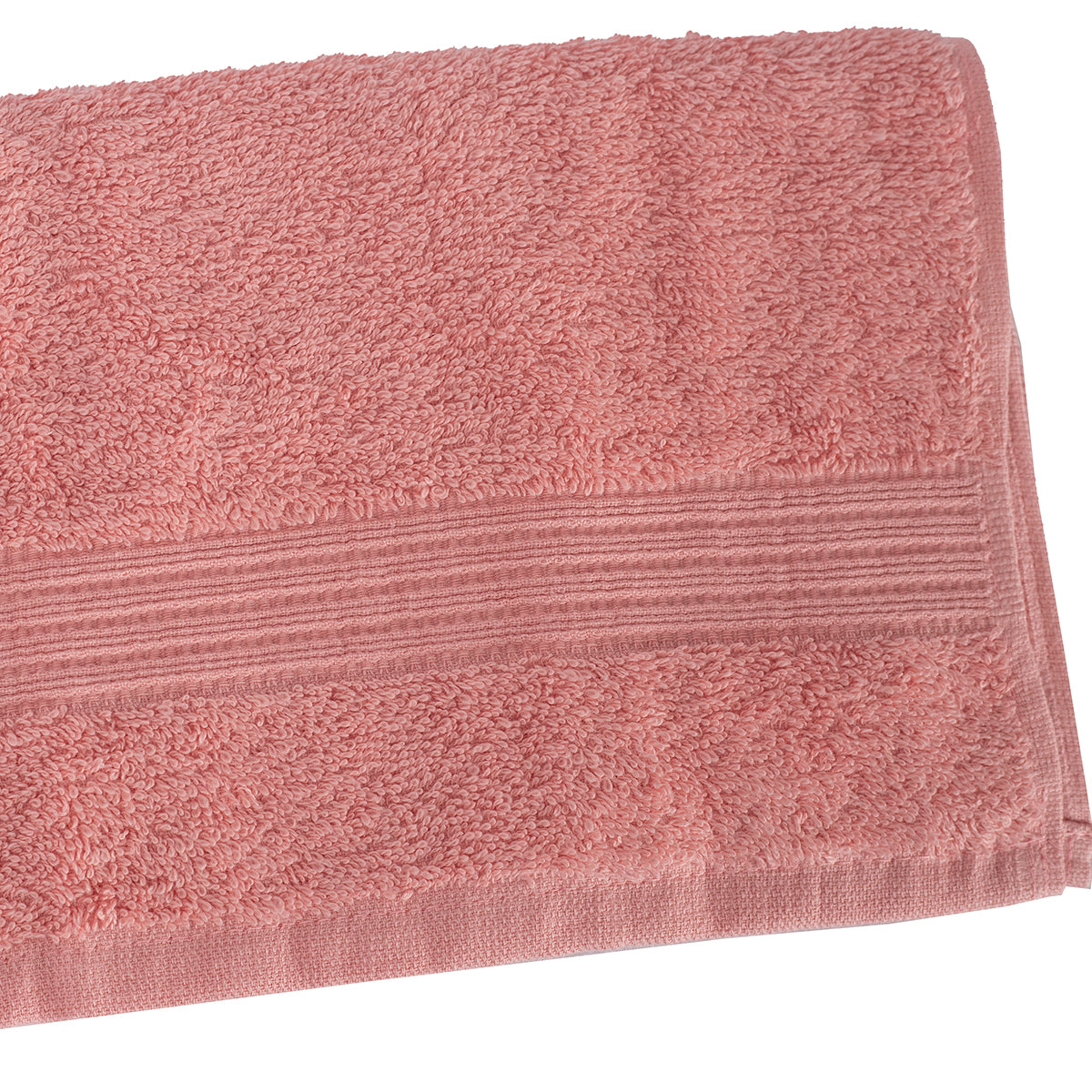 Hermosa Jeneth 100% Cotton Pink 2PC Bath Towel Set