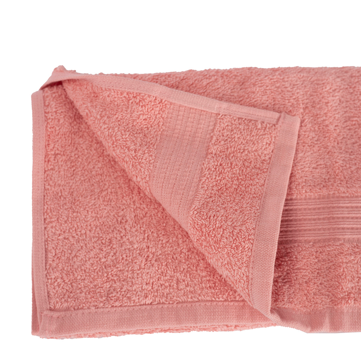 Hermosa Jeneth 100% Cotton Pink 2PC Bath Towel Set