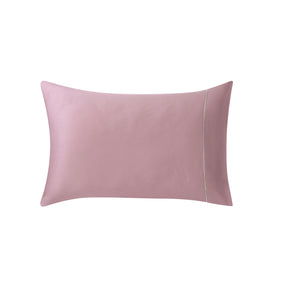 Viola 100%Cotton Solid Red Pillow Case Set