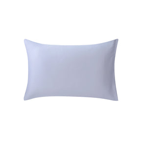 Viola 100%Cotton Solid Blue Pillow Case Set