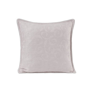 Acanthus Serenity Leafy Scroll Woven Jacquard Cushion Cover