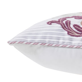 Acanthus Serenity Relic Curve Printed Embroidery Cushion Cover