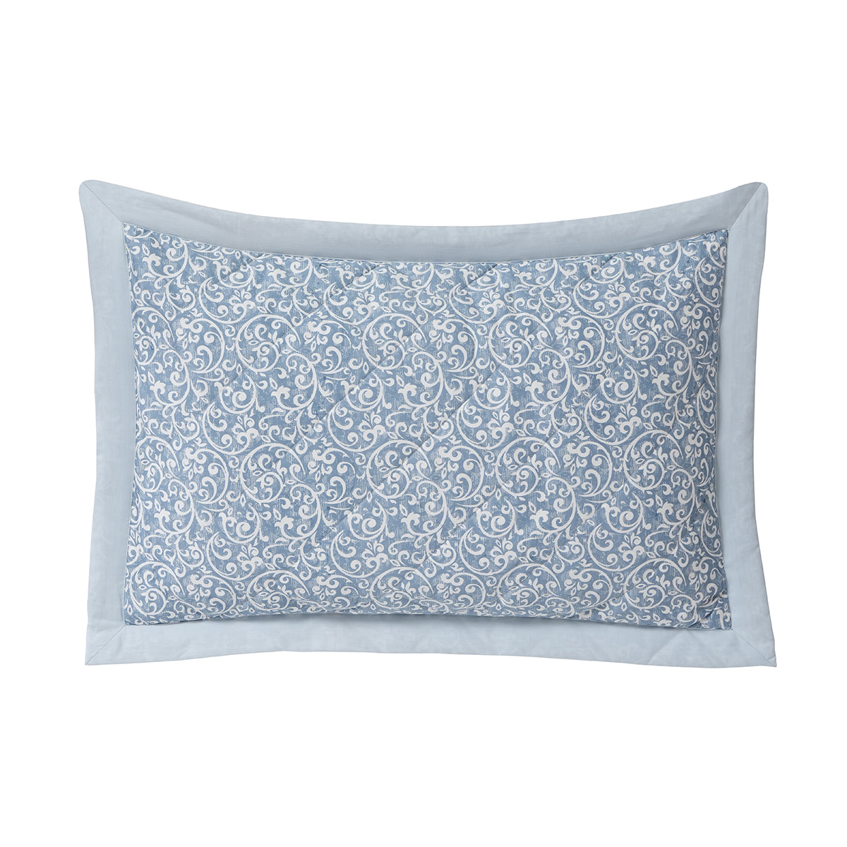 Acanthus Serenity Visual Treat Quilted Pillow Sham Set