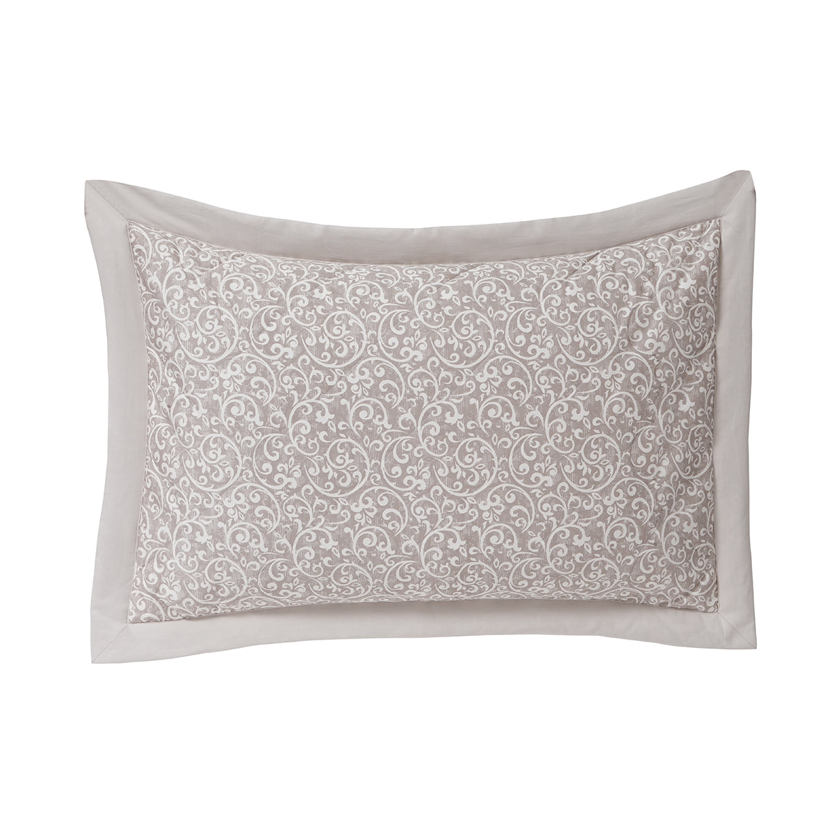 Acanthus Serenity Visual Treat Quilted Pillow Sham Set