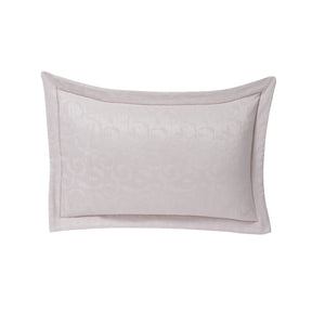 Acanthus Serenity Leafy Scroll Woven Jacquard Pillow Sham Set