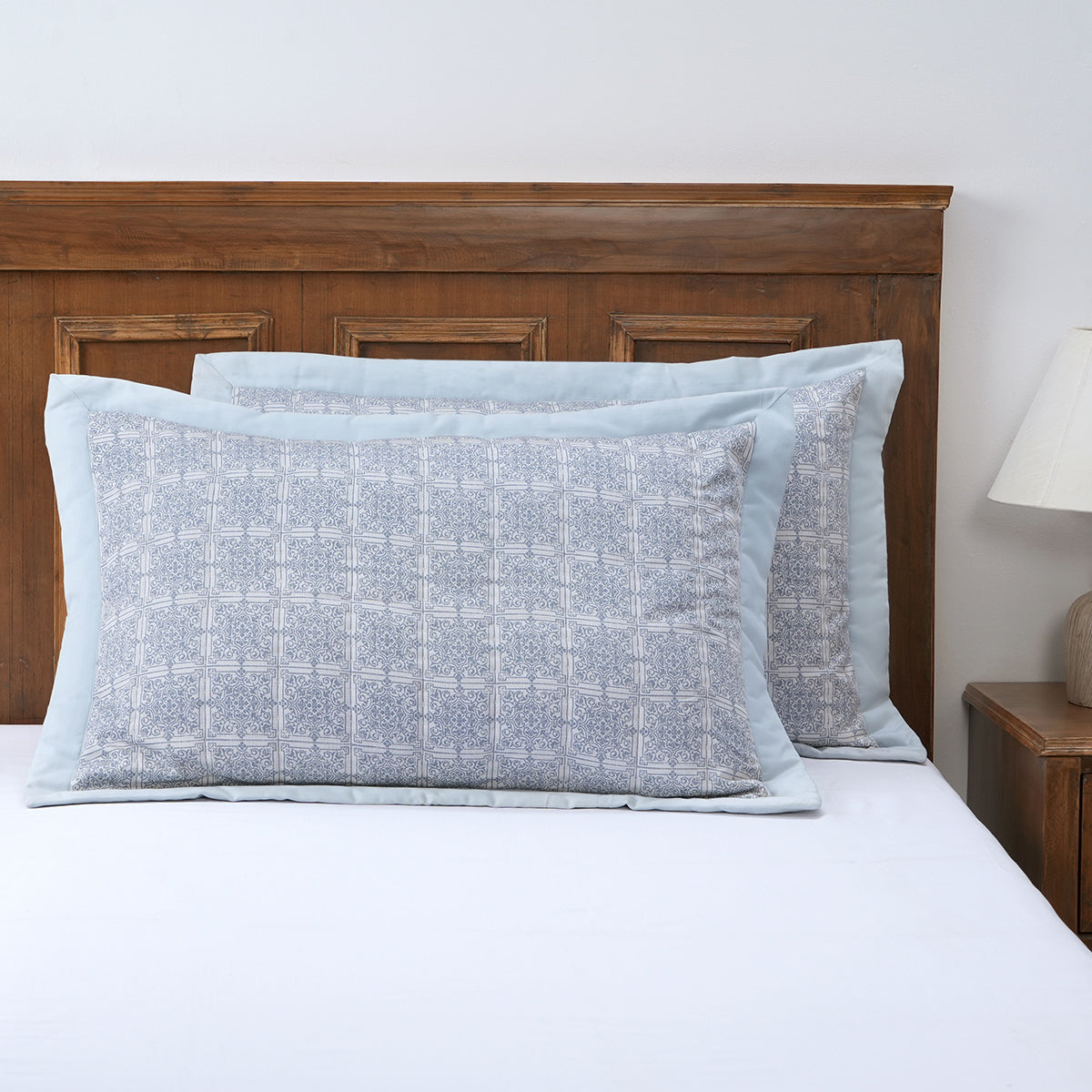 Acanthus Serenity Leisure Lay Quilted Pillow Sham Set