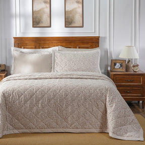 Acanthus Serenity Visual Treat Hand Quilted Quilt/Comforter