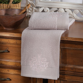 Acanthus Serenity Dutch Embroidery Machine Towel