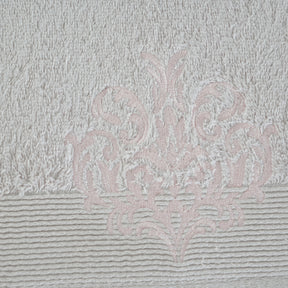 Acanthus Serenity Dutch Embroidery Machine Towel