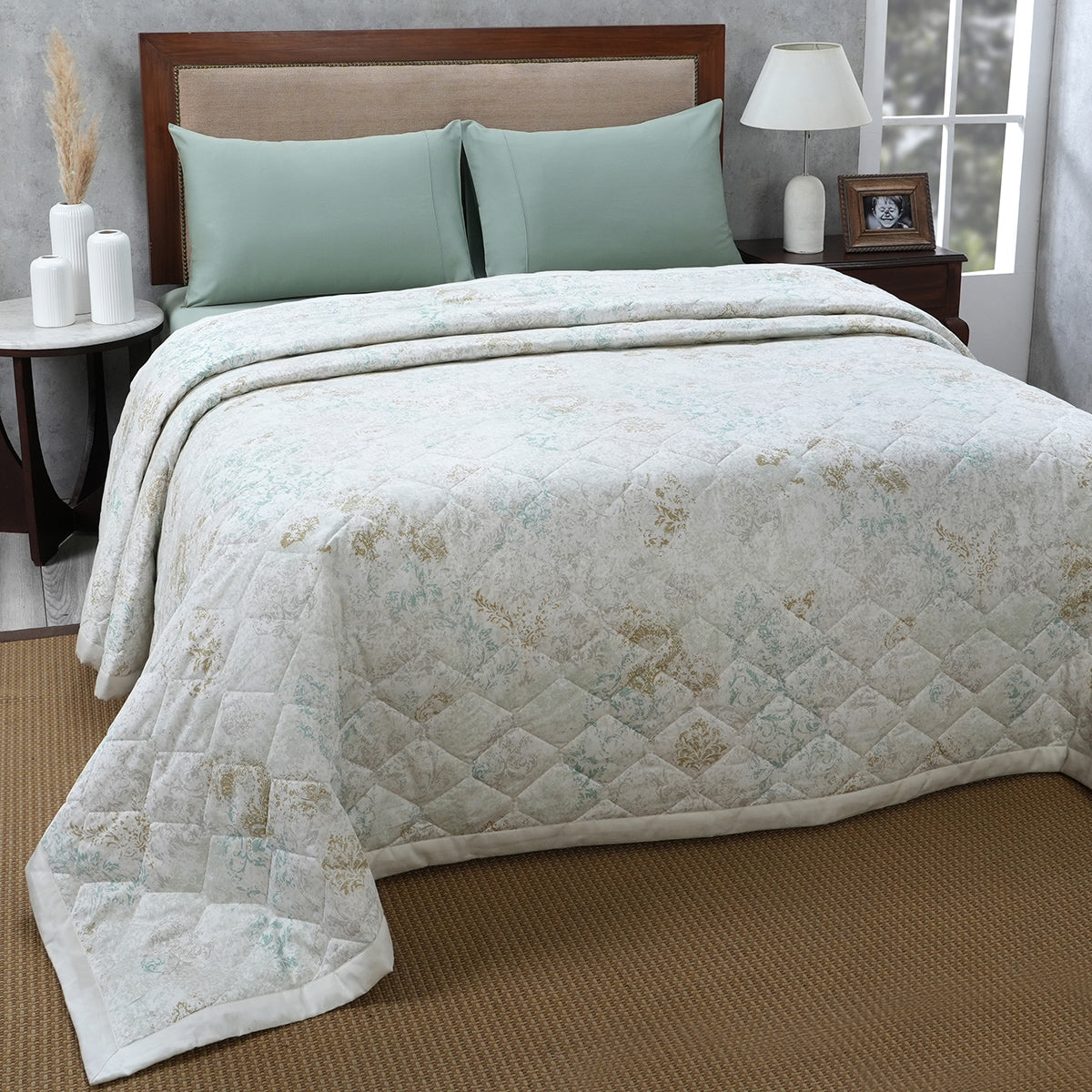 PBS Renaissance Medley Summer AC Quilt/Quilted Bed Cover/Comforter