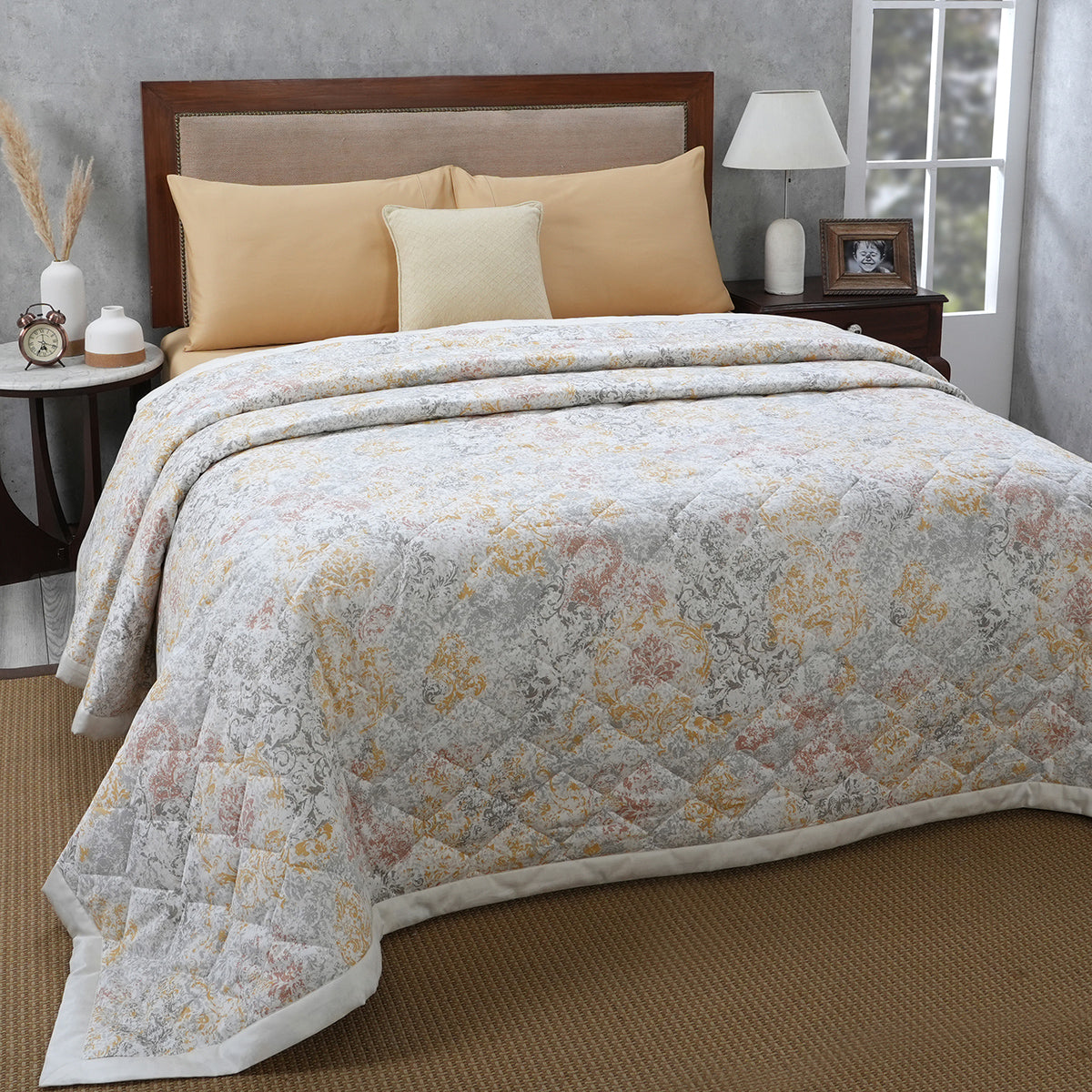 PBS Renaissance Medley 6PC Quilt/Quilted Bed Cover Set