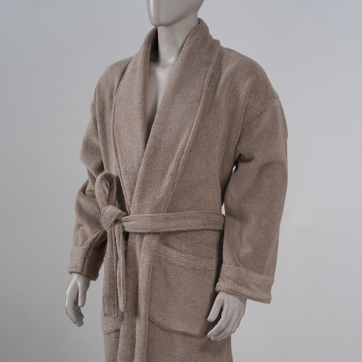 Vintage Soloman 100%Cotton Woven Bath Robe