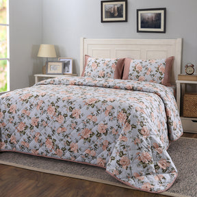 Eclectic Garden Distressed Flora Quilt