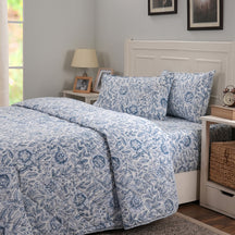 Eclectic Garden Henley 4 PC Quilt Set