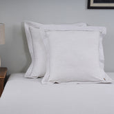 Emmie Made With Egyption Cotton Ultra Soft White Pillow Case Euro Set