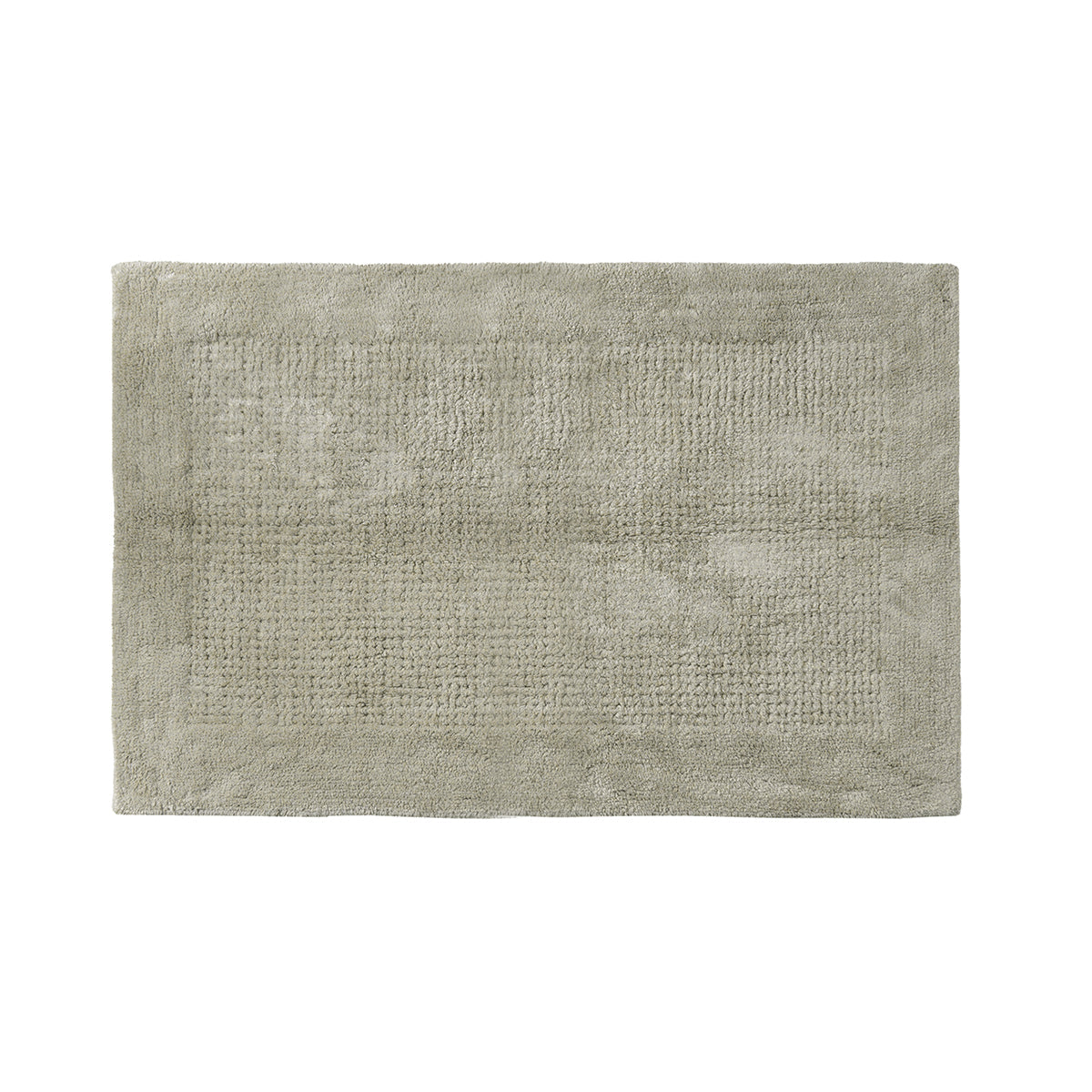 Ecolux Luxuriously soft and highly absorbent Grey Bath Mat