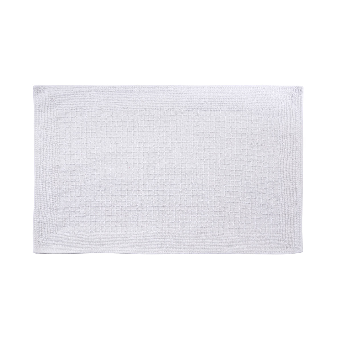 Ecolux Luxuriously soft and highly absorbent White Bath Mat