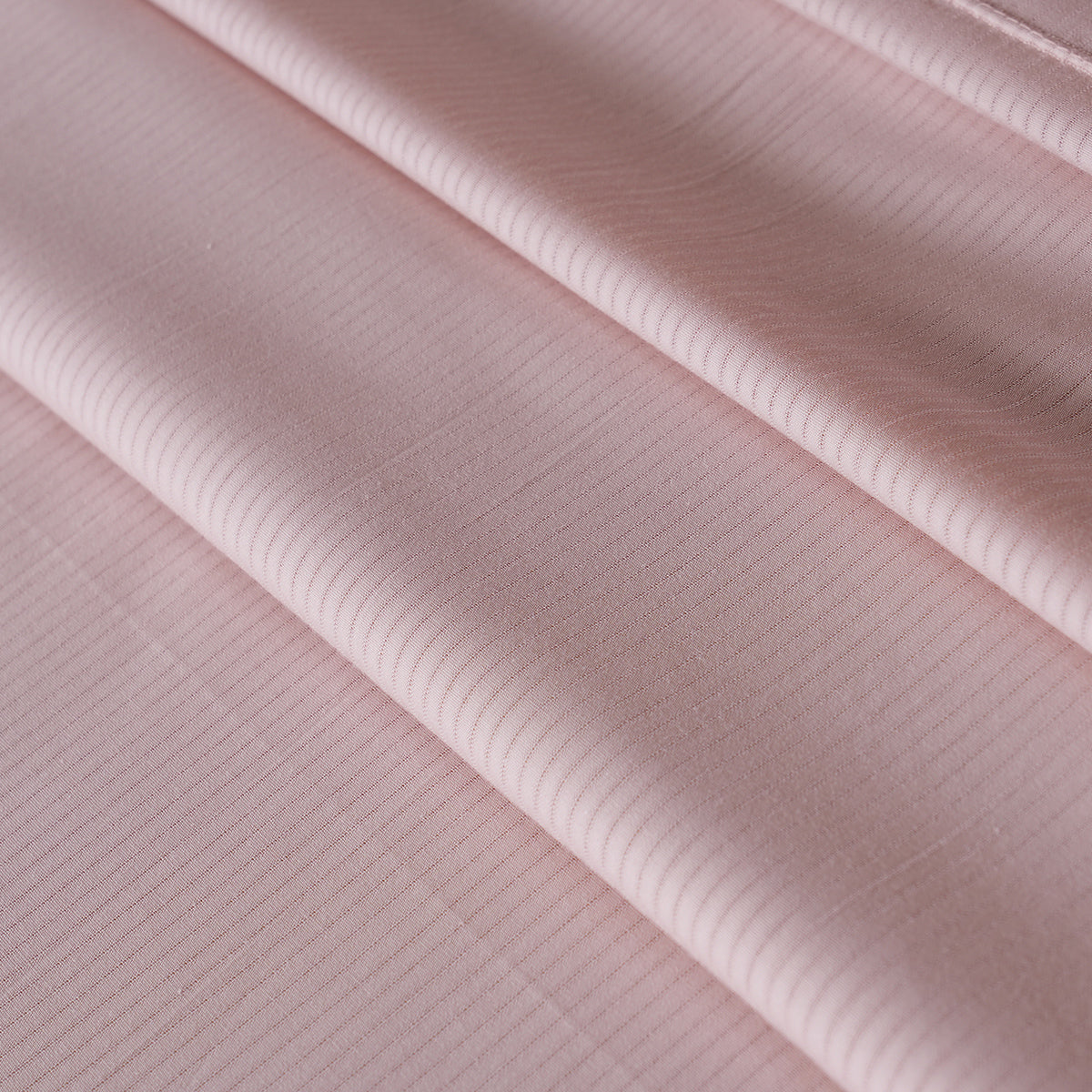 Aurelius Self Jacquard 100% Cotton Pink Bed Sheet with Pillow Case