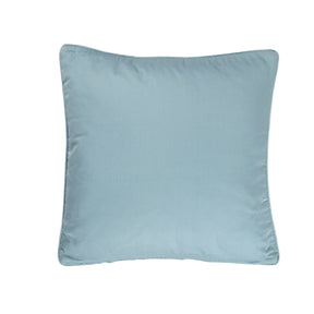 Exotic Heritage Diamond Knot Hand Crafted Turquoise Cushion Cover