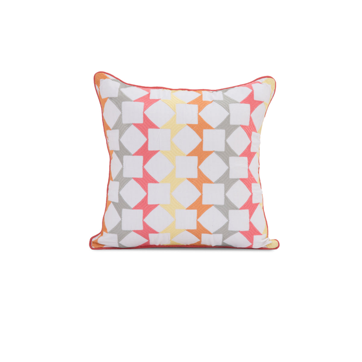 Gestalt Embroidered Cushion Cover