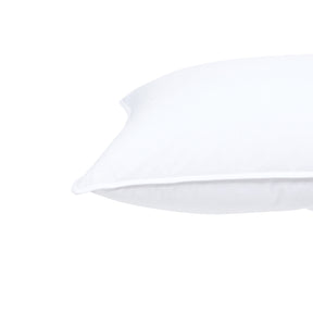 Elite 100% Cotton Solid Fabric White 1PC Pillow