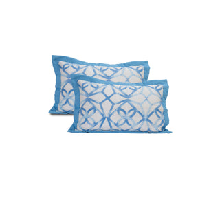 Stained Mosaic Quilted 2PC Pillow Sham Set