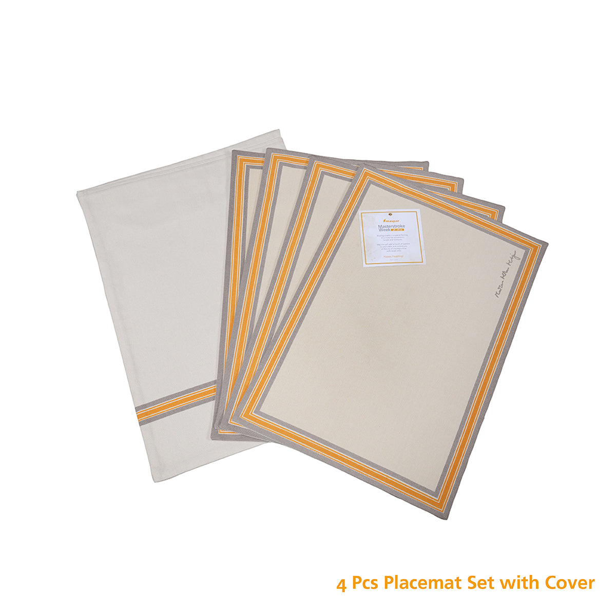 4PC Placemat Set with cover-Gift